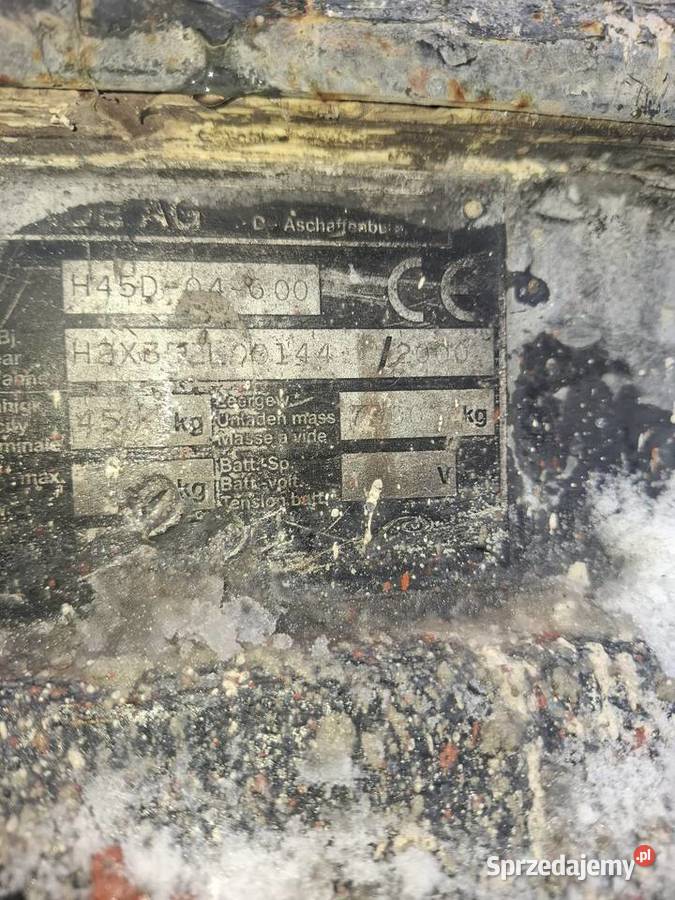 Wózek widłowy Linde H45D 2000 produkcji silnik 4 dolnośląskie Targoszyn