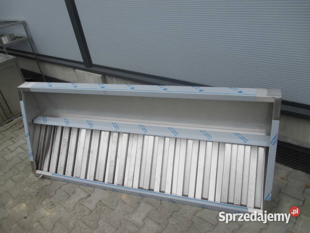 OKAP GASTRONOMICZNY SKOŚNY Z FILTRAMI 2008035 Ostrów Wielkopolski sprzedam