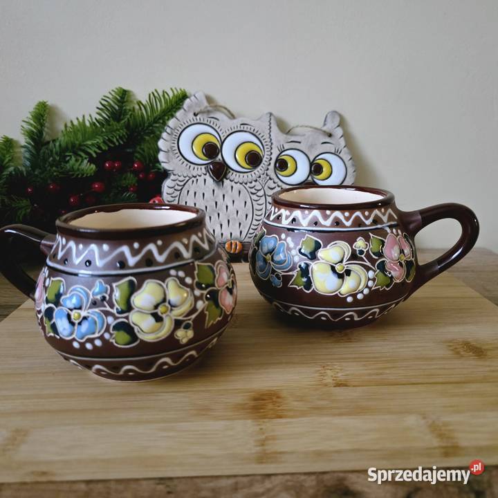 Ekskluzywne Ręcznie Malowane Kubki Ceramiczne 2 Bydgoszcz