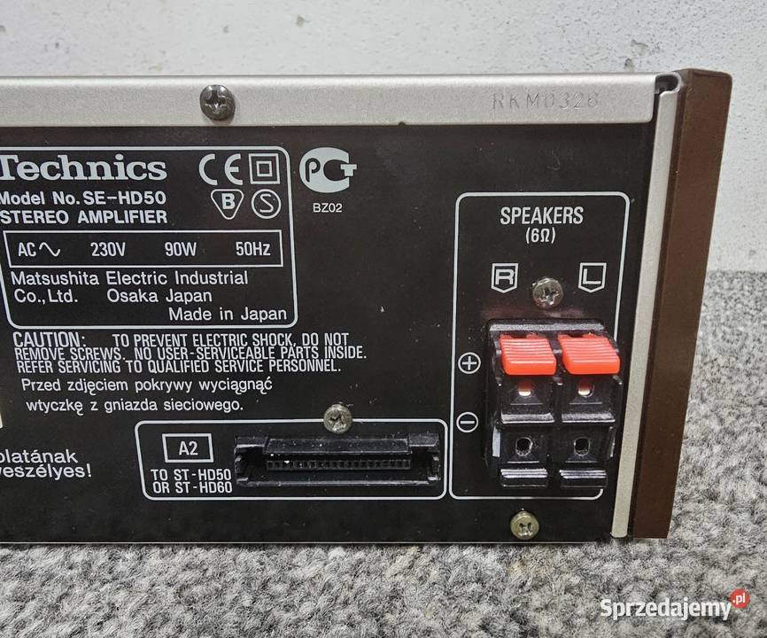 Wzmacniacz stereo Technics SEHD50 sprawny małopolskie Kraków