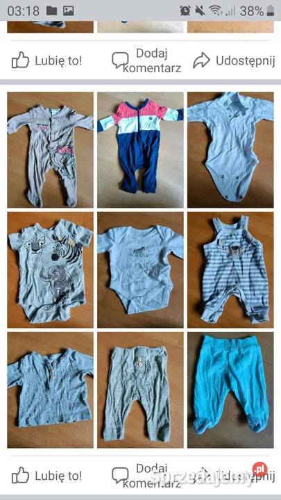 Mega Paka chłopaka 72 sztuki rozmiary 5662 chłopiec Komplety i zestawy Warszawa