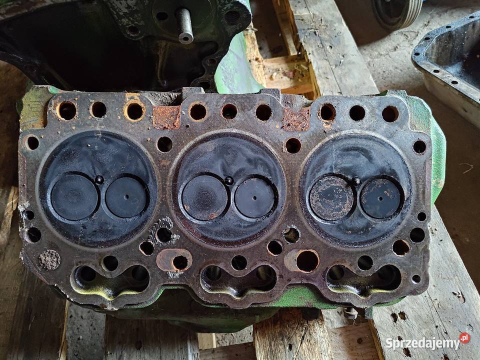 Blok silnika John Deere 3 cylindry świętokrzyskie Bukowie