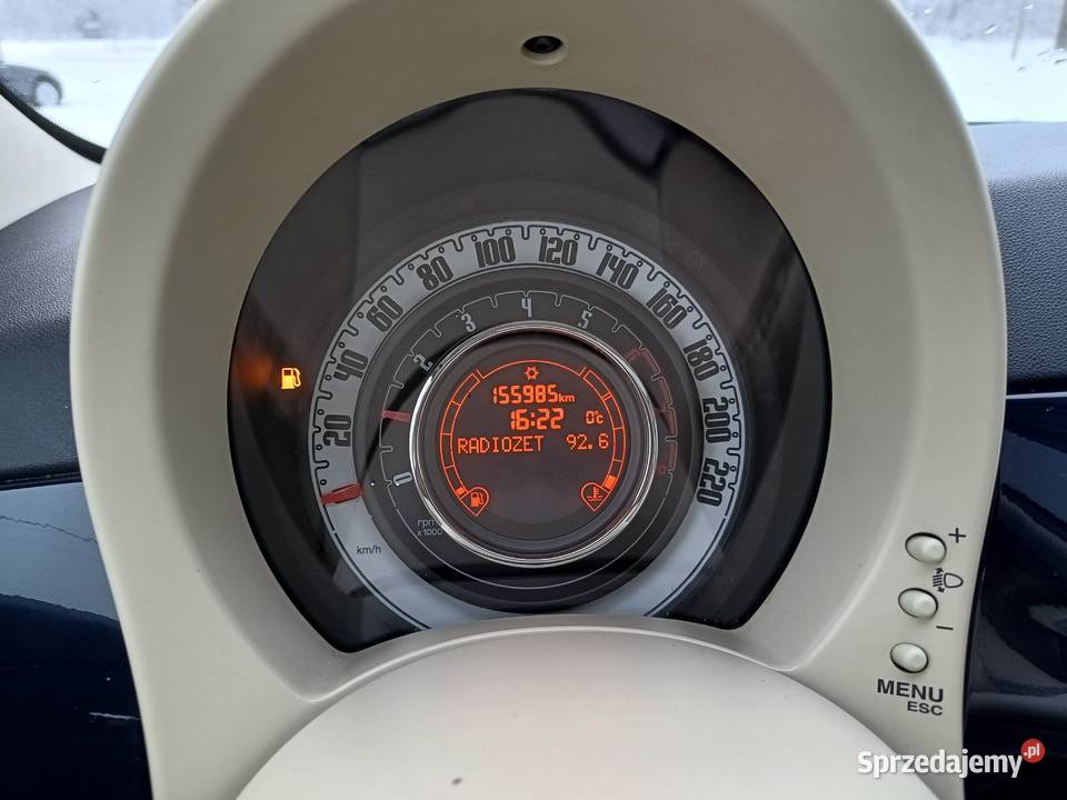 Fiat 500 turbo 900cc SZYBER DACH łódzkie Podkonice Miejskie sprzedam