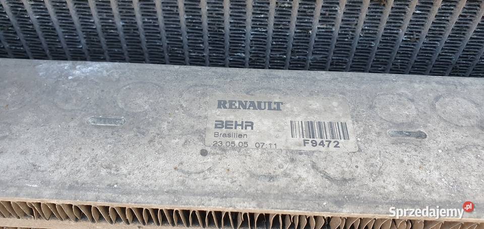 RENAULT MAGNUM DXI CHŁODNICA POWIETRZA Układ chłodzenia Bieleń