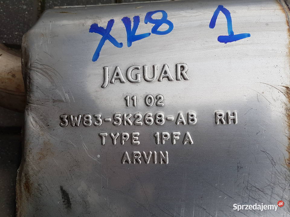 JAGUAR XKR XK8 X100 42 TLUMIK ARVIN 3W835K268AB Turek