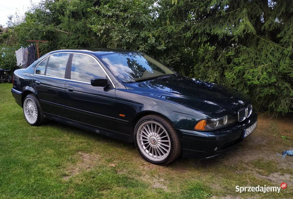 BMW E39 lift 520d beżowa skóra zamiana światła przeciwmgielne Olsztyn