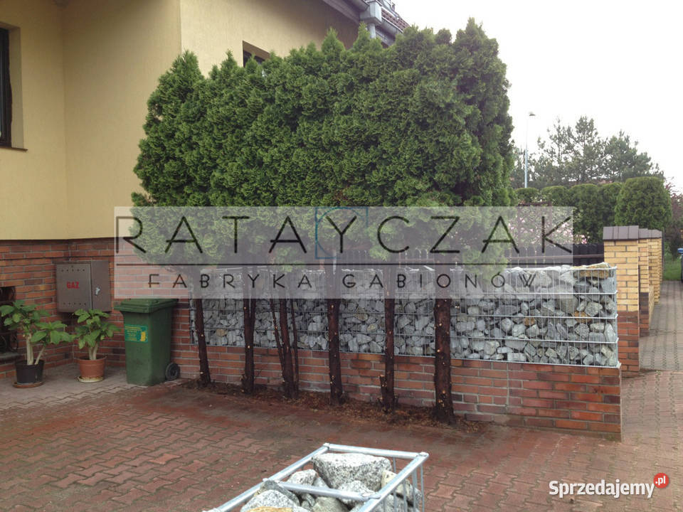 Trwały słupek gabionowy 200 cynkowany komplet 5 Bydgoszcz