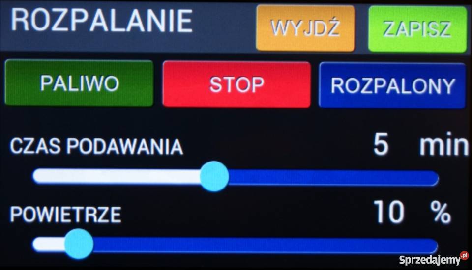Sterownik automatyka kotła pieca z podajnikiem e Pniewite