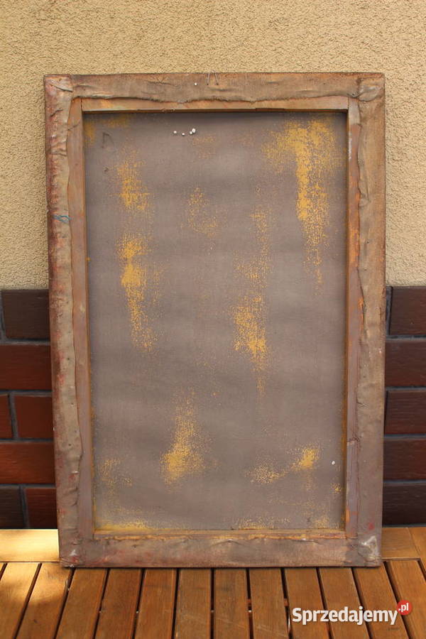 stary obraz na płótnie wielkopolskie Kalisz