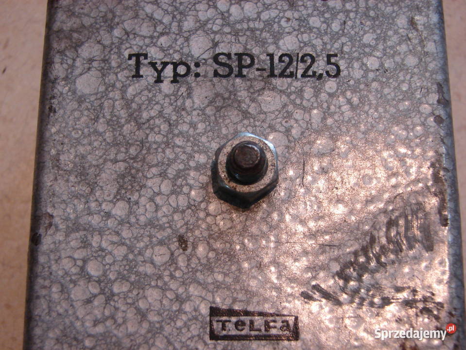 Stary prostownik selenowy z PRL TELFA typ SP1225 Starogard Gdański sprzedam