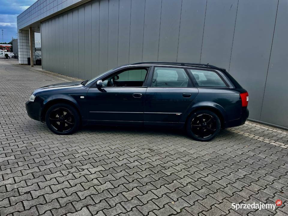 ŚliczneZadbaneAudiA4B62004rAvant2xSLine19TDI130Fu garażowany łódzkie Zduńska Wola