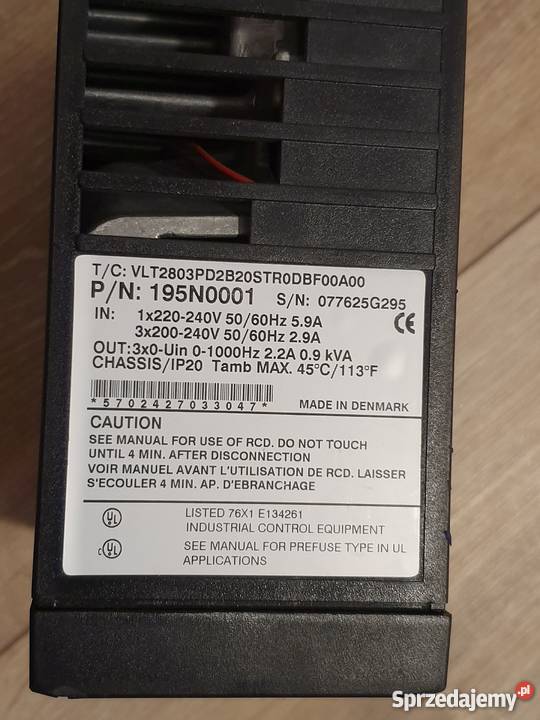 DANFOSS VLT 2800 Lublin