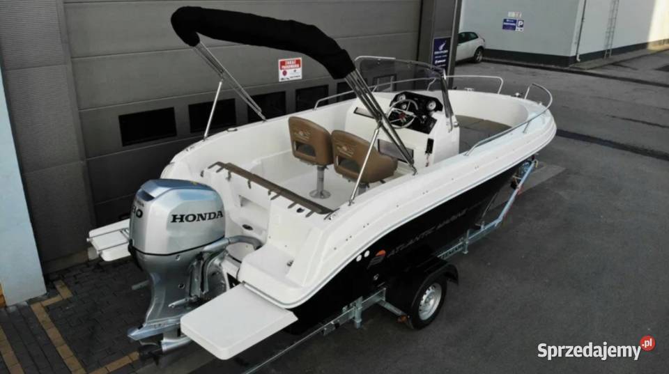 Nowa Łódź Atlantic Marine 530 Open Honda BF100 mazowieckie Płock