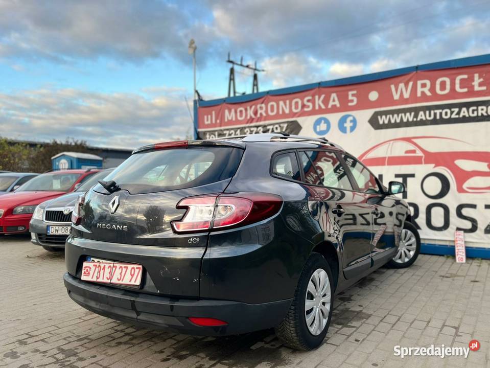 Renault Megane 15DCI 2011r 110 Długie opłaty Wrocław