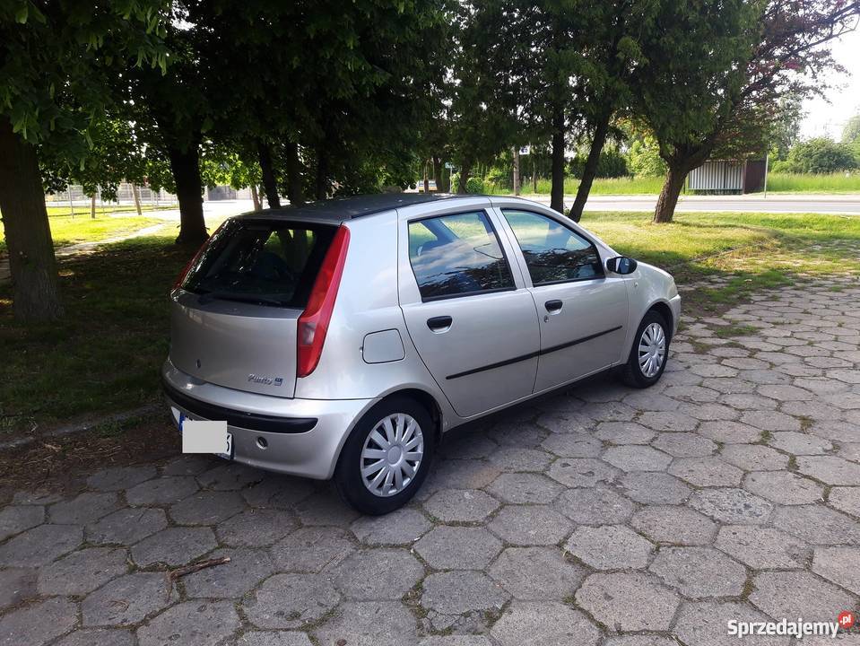 Fiat Punto 12 8V KLIMATYZACJA 5 Drzwi Długie nieuszkodzony Zduńska Wola