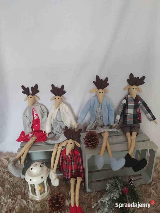 Renifery świąteczne prezent Boże Narodzenie Sędziszów Małopolski