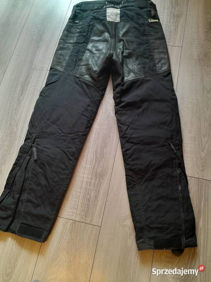 spodnie skora na motor łódzkie Solca Mała