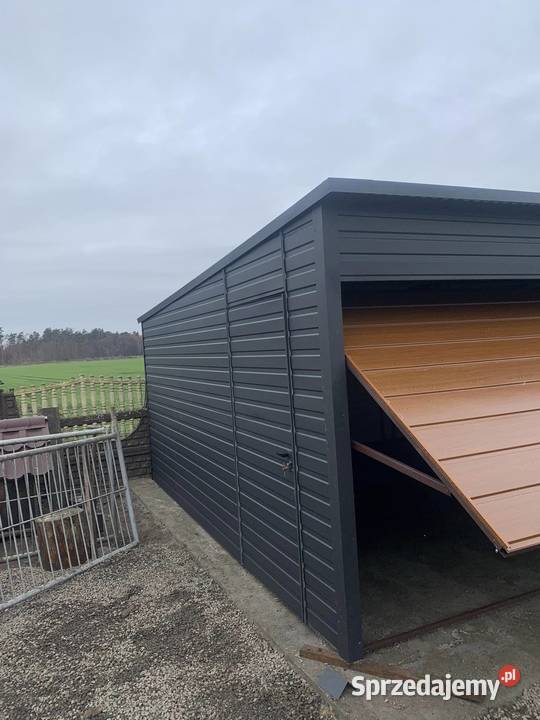 Garaże blaszane na każdy wymiar profil zamknięty Bydgoszcz