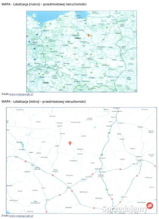 Sławęcin udział w siedlisku 3 300 m2 i gruntach