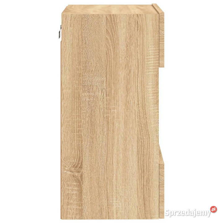 Ścienna szafka TV z LED dąb sonoma 40x30x605 RTV Warszawa sprzedam