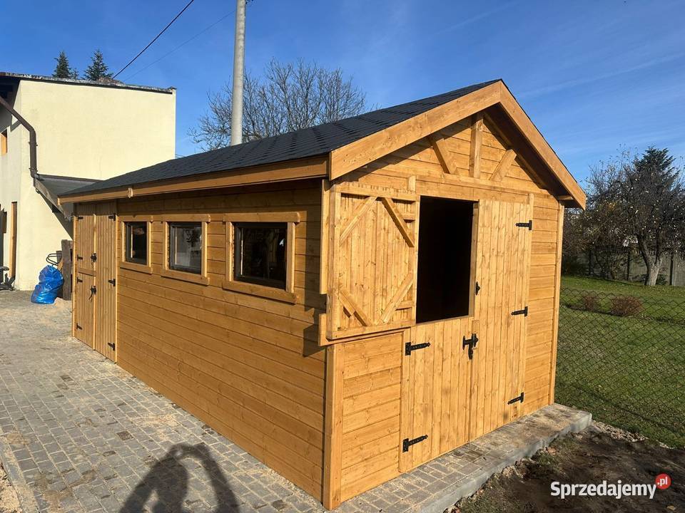 Domek alpak kóz owiec 3m x 6m narzędziowy Częstochowa