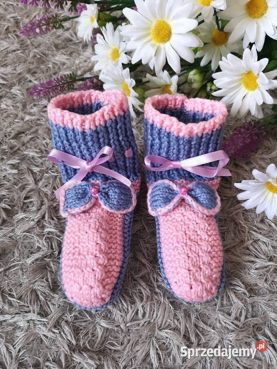SkarpetkiPaputki na drutach Handmade Otrębusy
