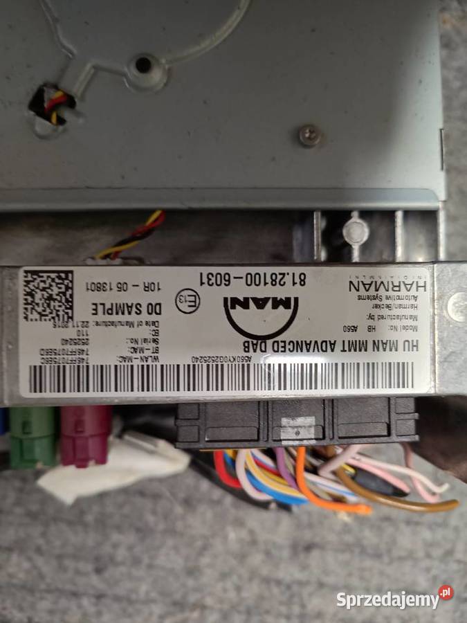 Radio Nawigacja Man euro 6 ciężarowe Staszów