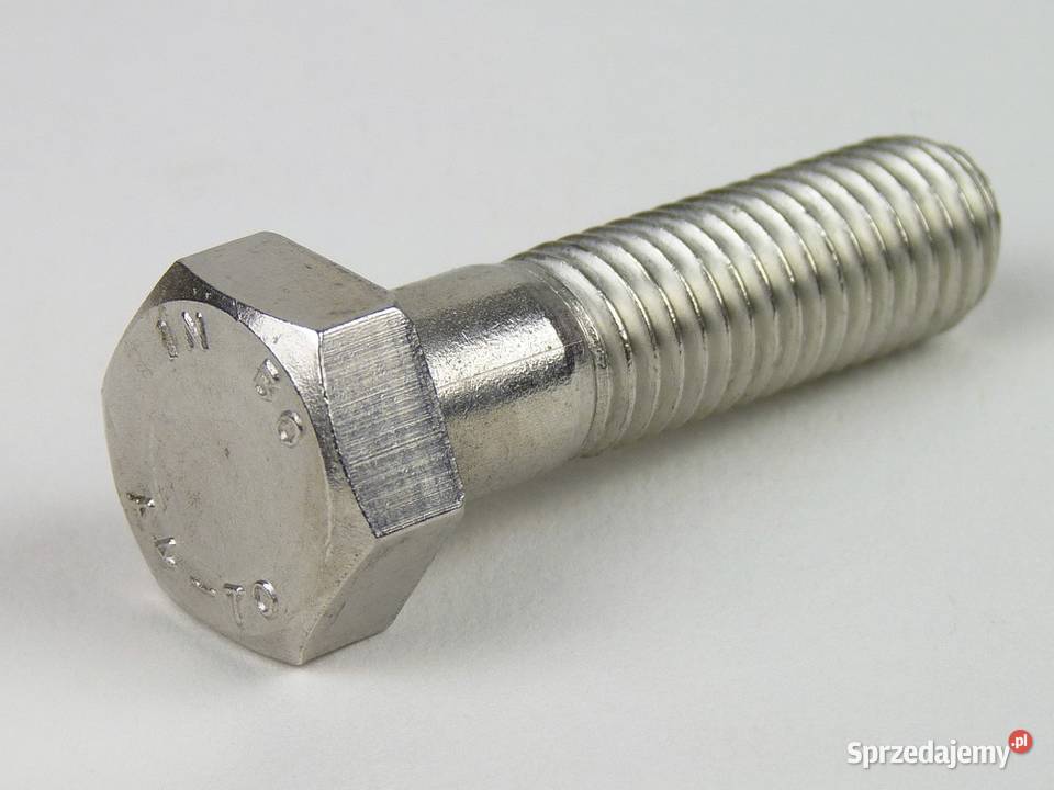 M12x170 Śruba DIN 931 A480 Nierdzewna śląskie Rydułtowy