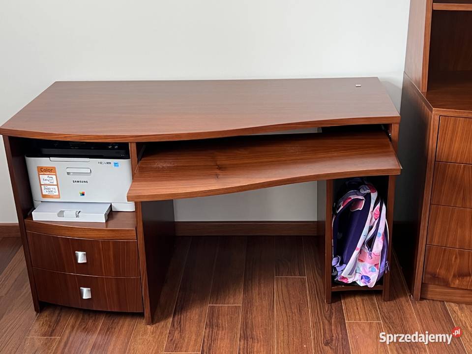 Piękna komoda i biurko w naturalnym fornirze Meble