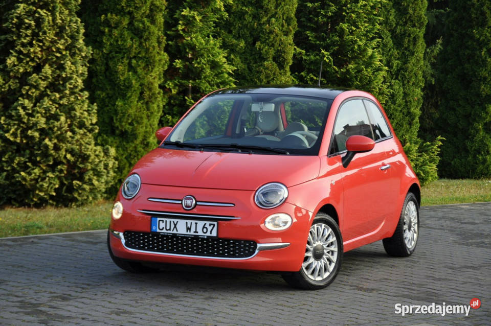 Fiat 500 12i69Liftmy CarLedPanoramaParktronikI gniazdo USB mazowieckie Ostrów Mazowiecka