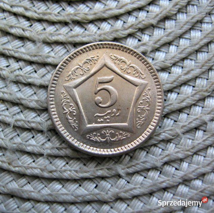 Pakistan 5 Rupii 2005r Kalisz sprzedam