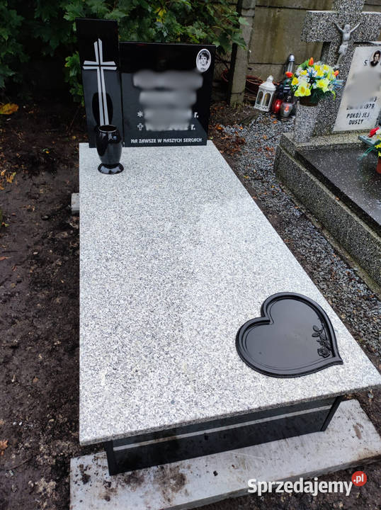 Nagrobki z montażem 3000 płyta granitowa opolskie sprzedam