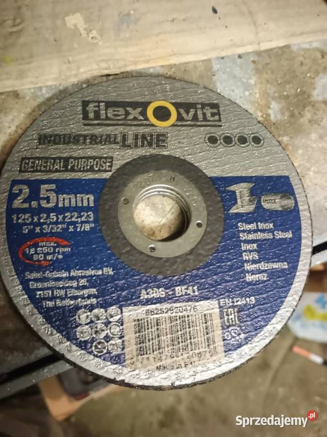 Tarcze do cięcia i szlifowania