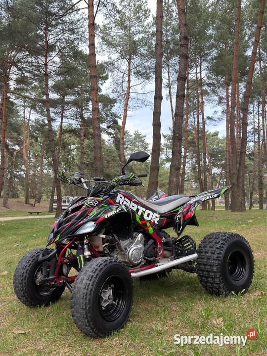Yamaha raptor 700R 2008r KatB 2 komplety kół Bez Wiązownica sprzedam