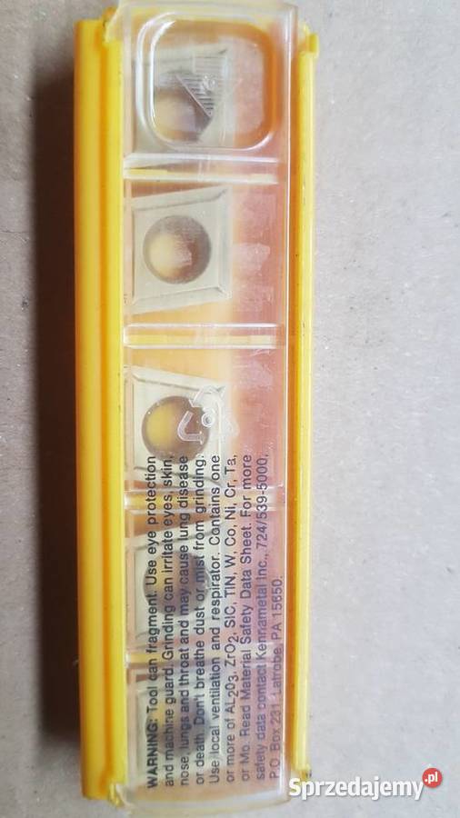 Kennametal CCMT 120404 LF KC 850 Gliwice sprzedam