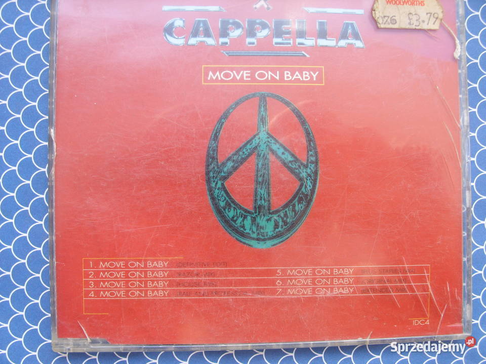 Dande singiel CD CAPELLAMOVE ON BABY 1994 Wołów sprzedam