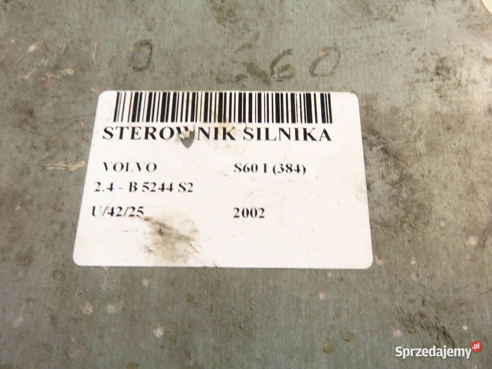 STEROWNIK VOLVO S60 I 384 24 140 B 5244 S2 Komputery
