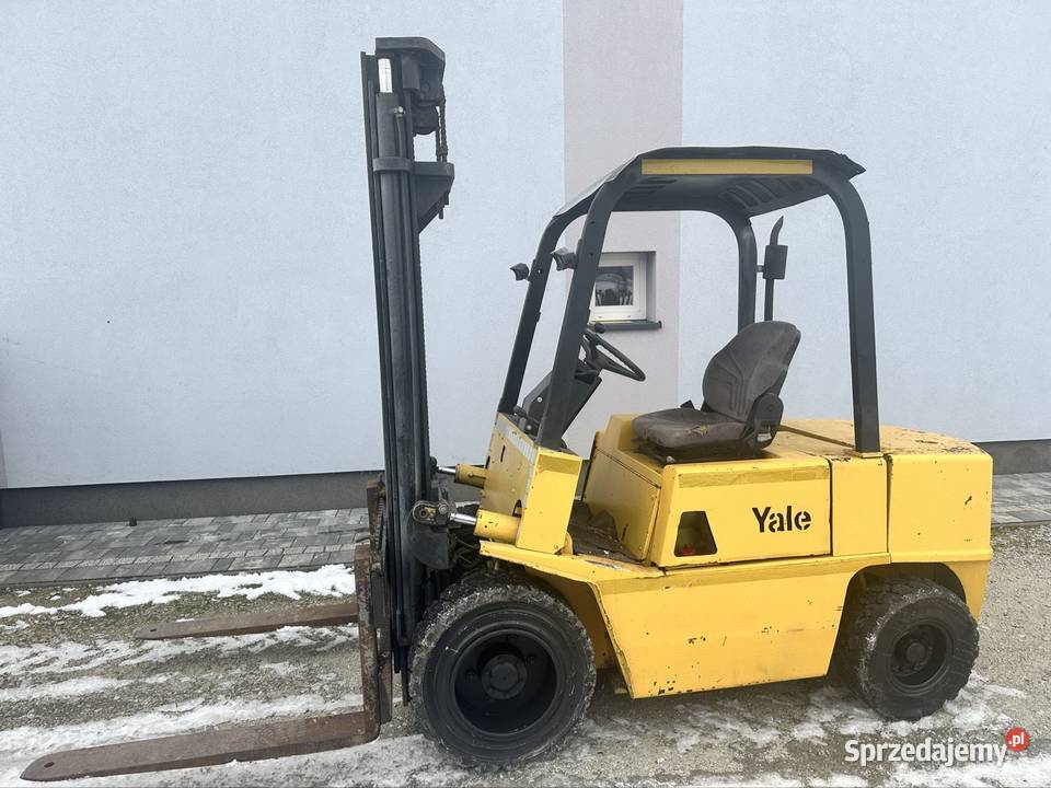 Wózek widłowy Yale 3t 33m diesel wutomat Pajęczno