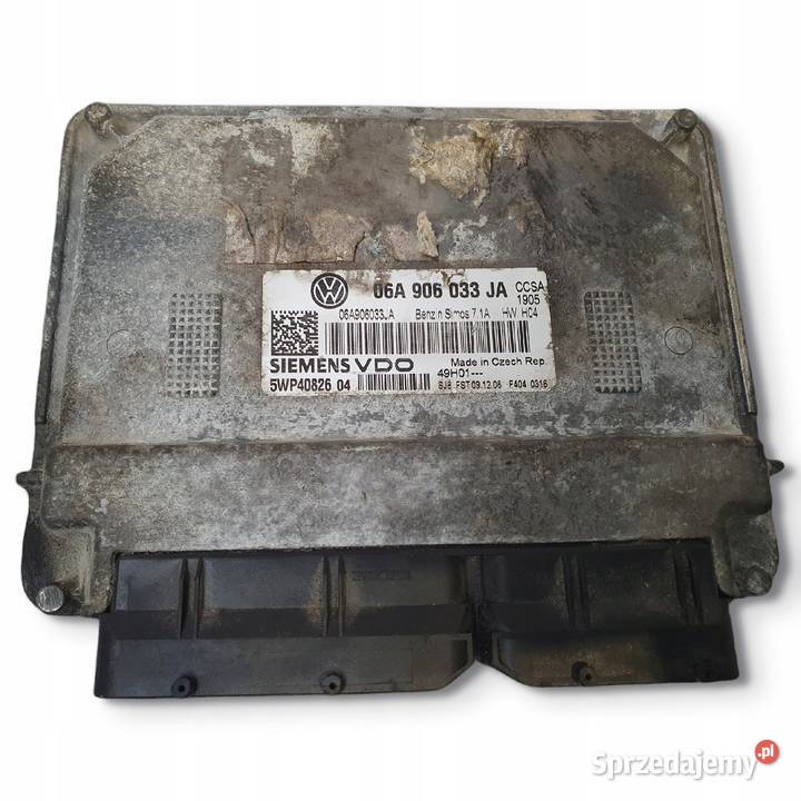 STEROWNIK SILNIKA VW Golf V 16 8V 06A906033JA lubelskie Chełm