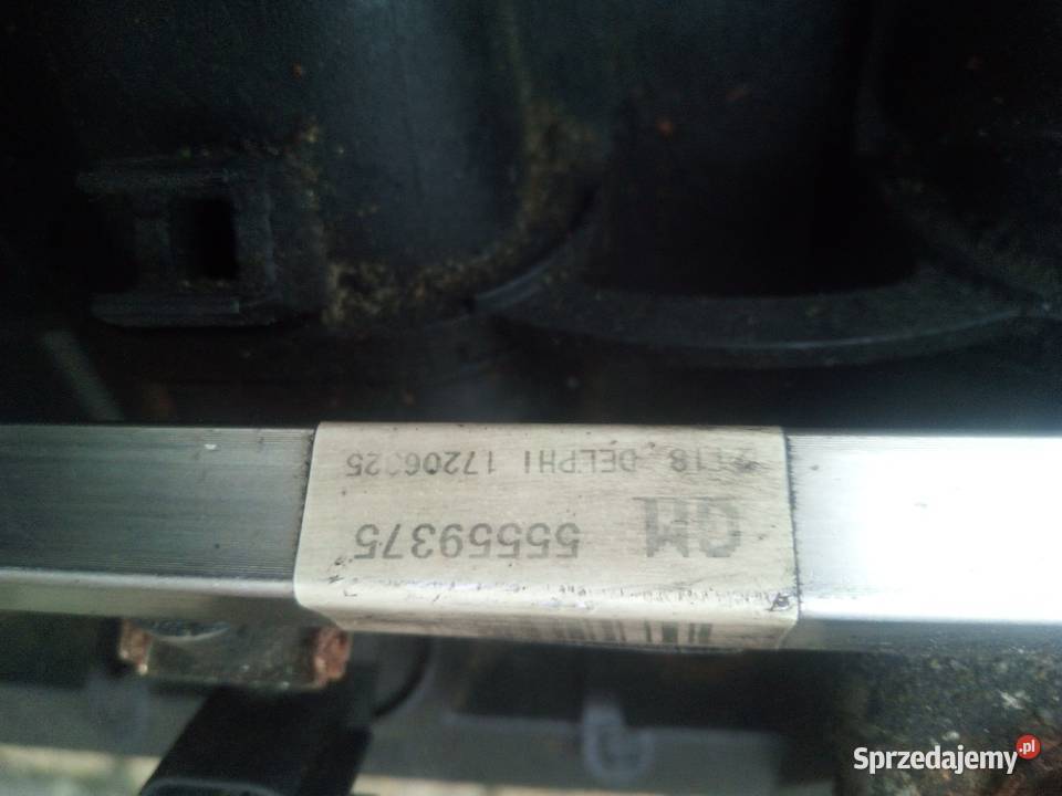 Opel 16b kolektor ssący wtryskiwacze Rok produkcji 2007 Hrubieszów