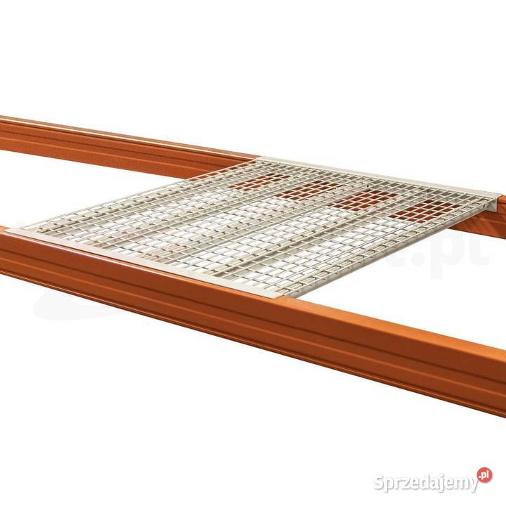 Półka siatkowa ze wzmocnieniem do regału