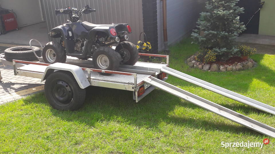 Wynajem przyczepalaweta na motocykl cros quad Starachowice