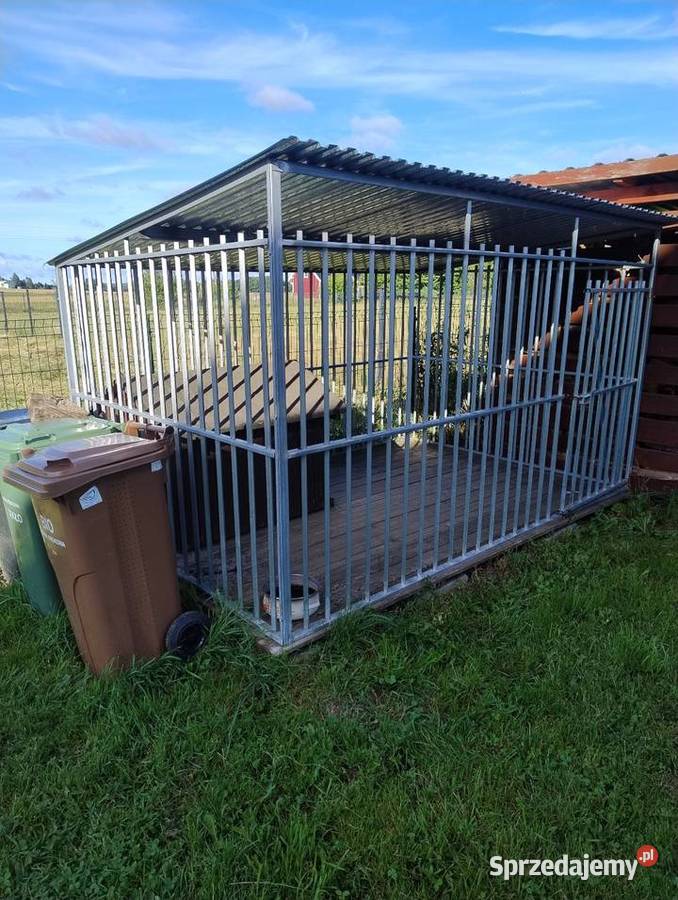 Kojec psa 3x2 z budą i podłogą pomorskie Wierzchucino