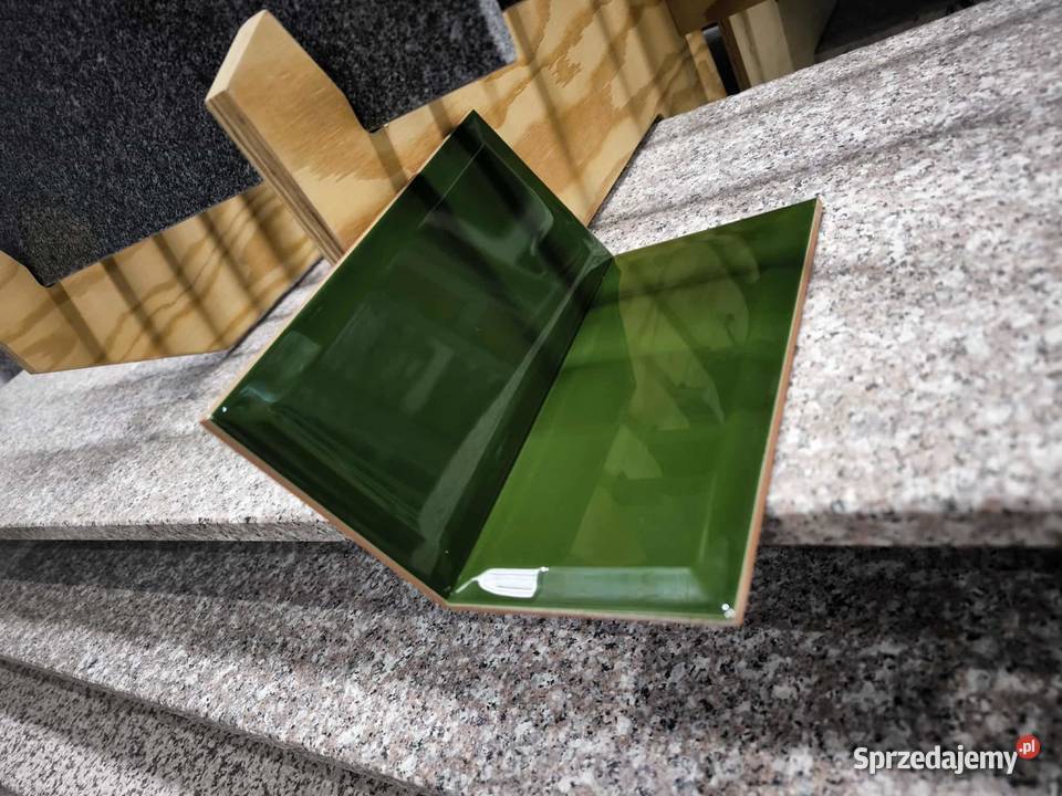 Płytki BISELADO BX VERDE BOTELLA BRILLO 20x10 Gdynia