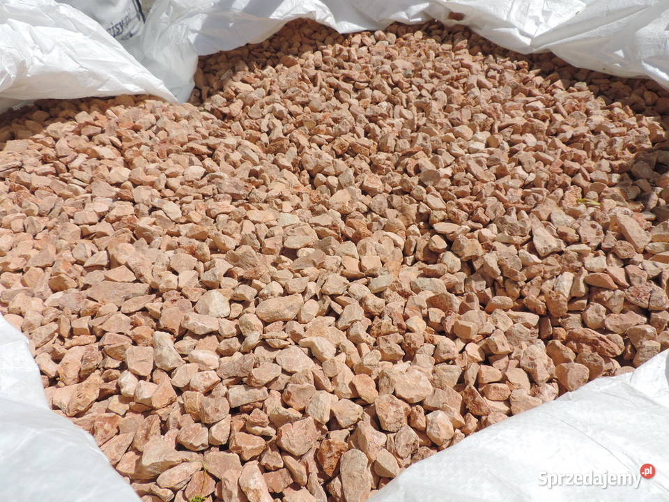 Grys Rosso kamień ozdobny pomarańczowy czerwony Pozostałe Oświęcim