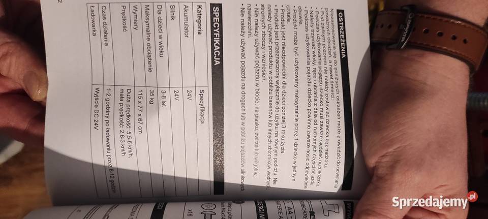 Samochód elektryczny terenowy dzieci 2osobowy 3 lata+ Pojazdy elektryczne i spalinowe Chorzów