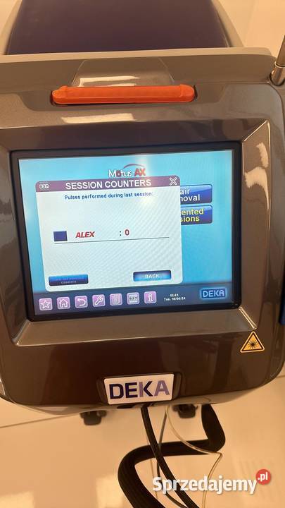 Laser do epilacji Deka Motus BEZBOLESNY Warszawa