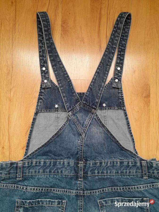 Spodnie ogrodniczki jeans damskie krótkie C&A Polkowice