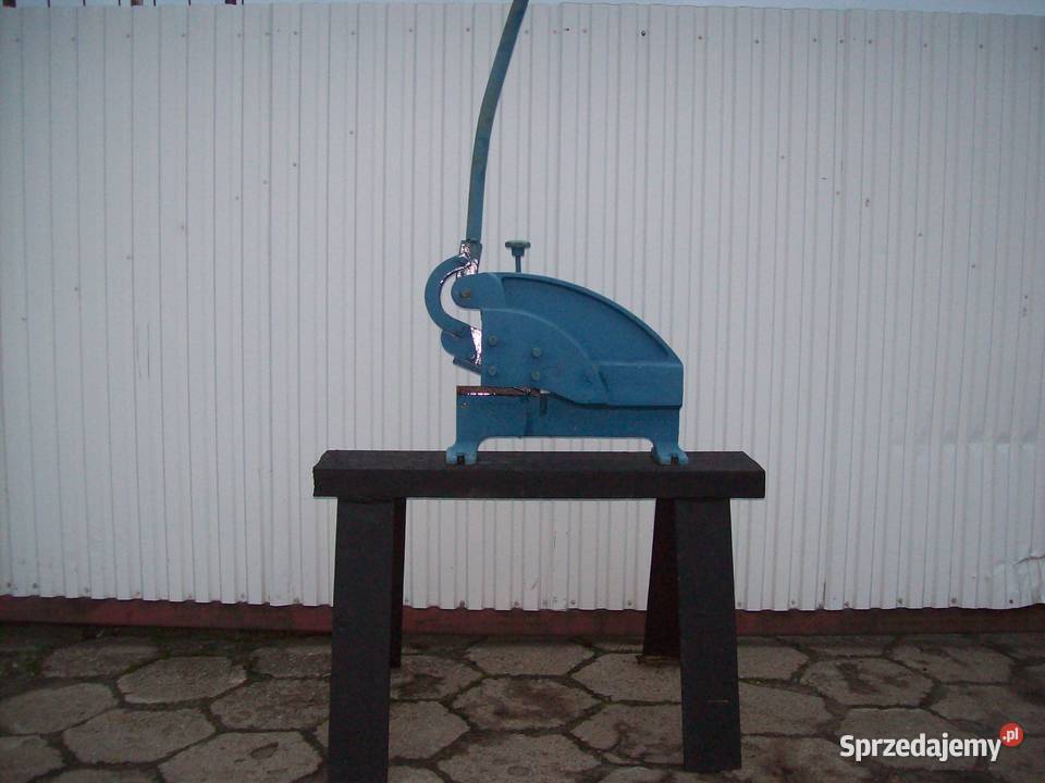 Gilotyna do drutu blachy ręczna duża długość Lublin