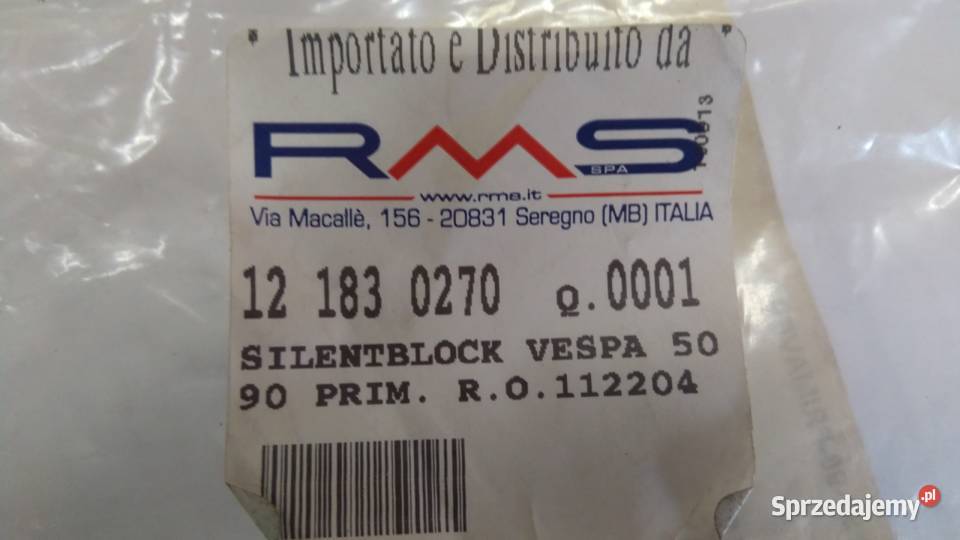 Tuleja sinenblok RMS Piaggio Vespa 50 90 Bielsk Podlaski